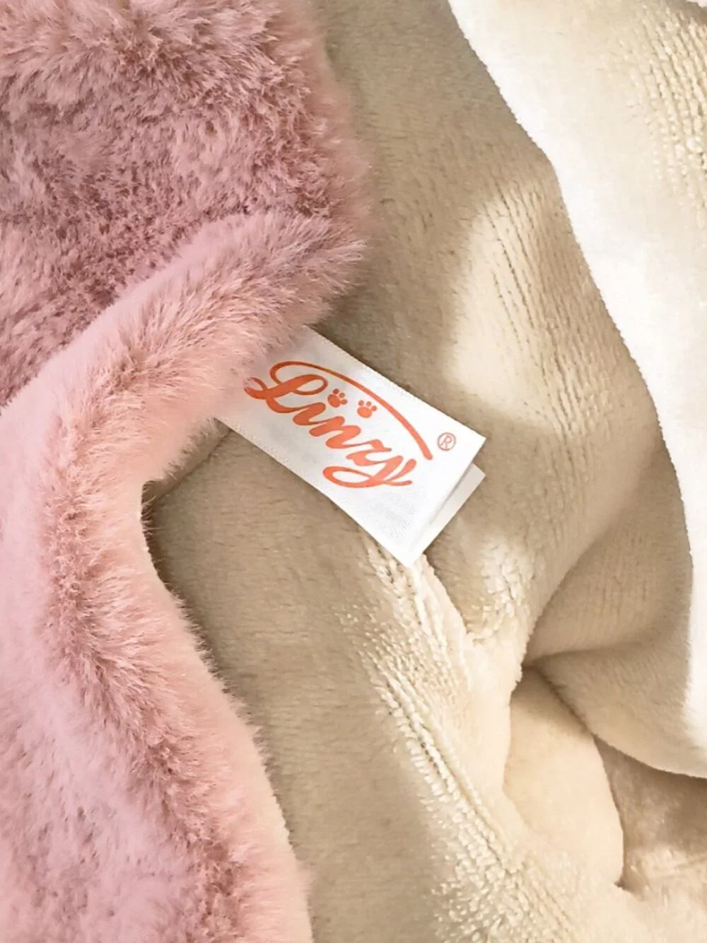 Linzy Baby Fox Rattle Mauve Pink Lovey Security Blanket 14